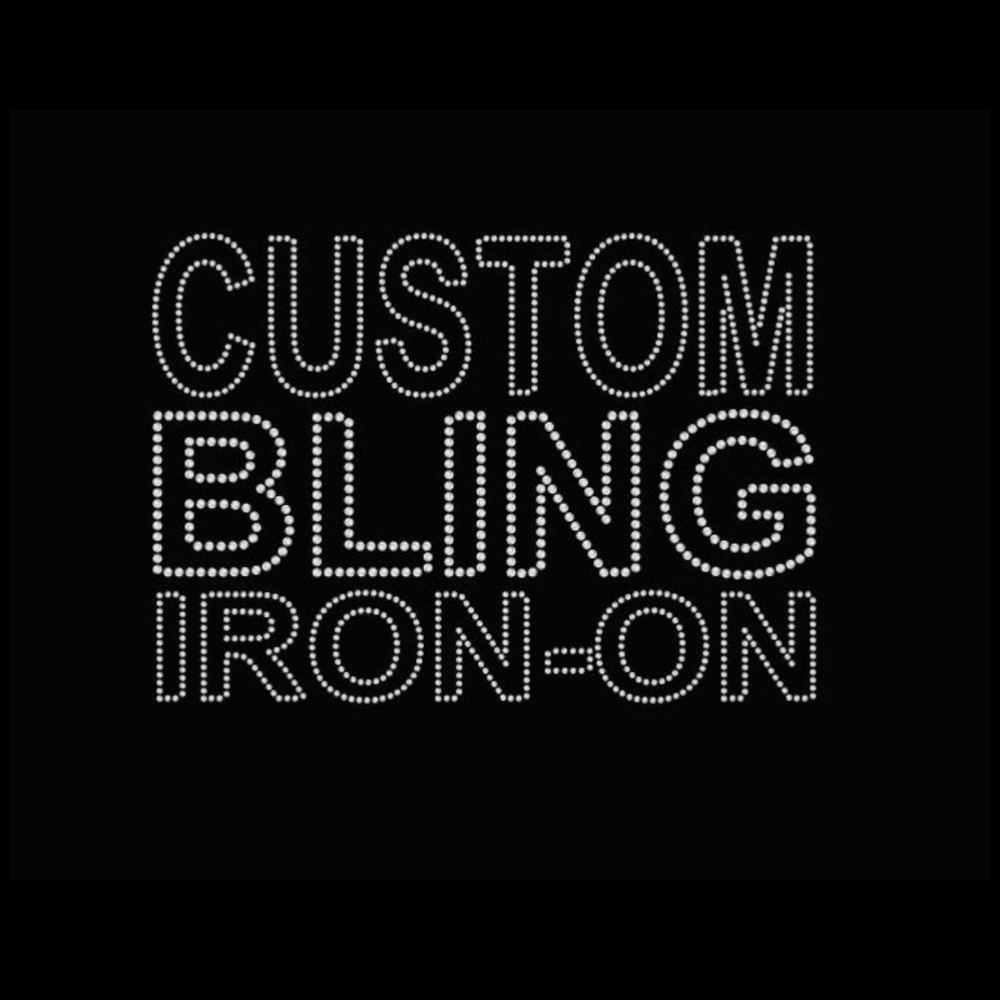 Custom Rhinestone Transfers